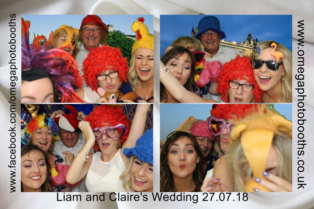 Liam & Claire's Wedding | View more photos from the event at gallery.omegaphotobooths.co.uk/u/Omega-Photobooths/Liam-Claires-Wedding